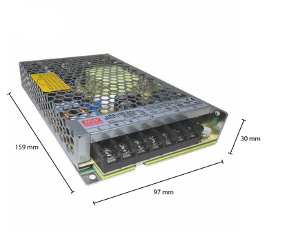 STEROWNIK MEANWELL 24 V IP20 150 W MDRLED®