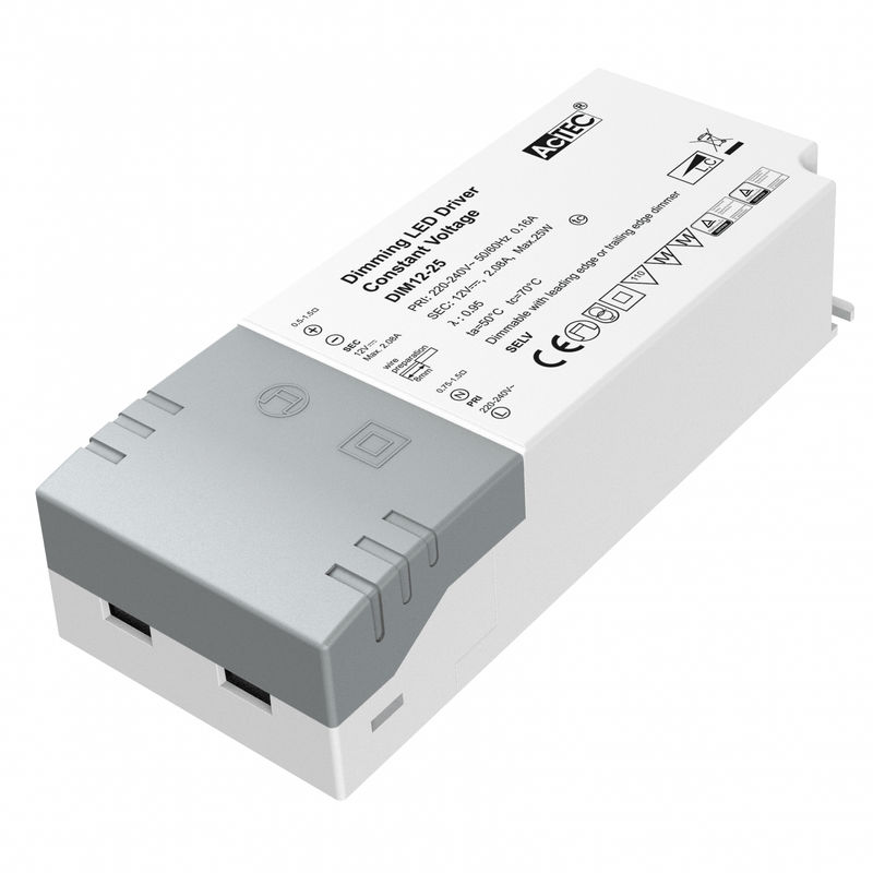 12V DRIVER DIMBAAR IP22 12-25W MDRLED