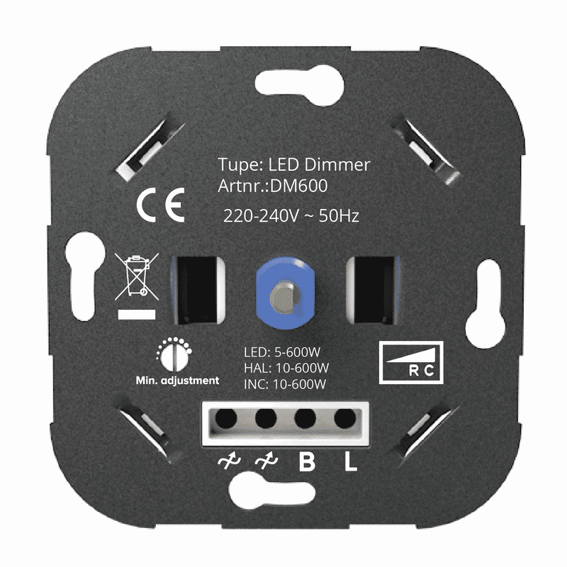 Proledpartners DIMMER TRAILING EDGE 5-600W (aangeraden voor led panelen)  €24.95 incl. btw ACTIE OP IS OP.