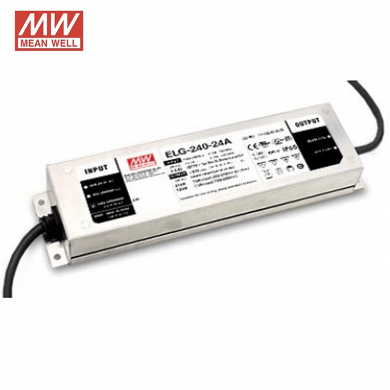 24V MEANWELL DRIVER IP65 240W-0 24V MEANWELL DRIVER IP65 240W MDRLED