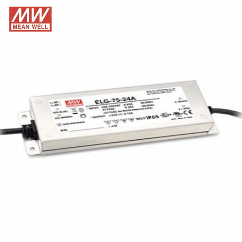 24V MEANWELL DRIVER IP65 75W MDRLED