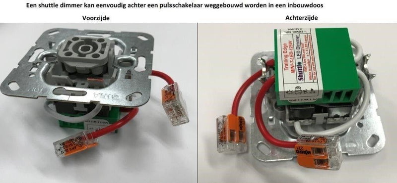 SHUTTLE Dimmodule voor halogeen en LED-lampen 250W TIP!