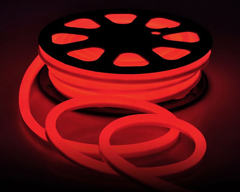 PROLEDPARTNERS IP68-240V 30 METER NEON ROOD.