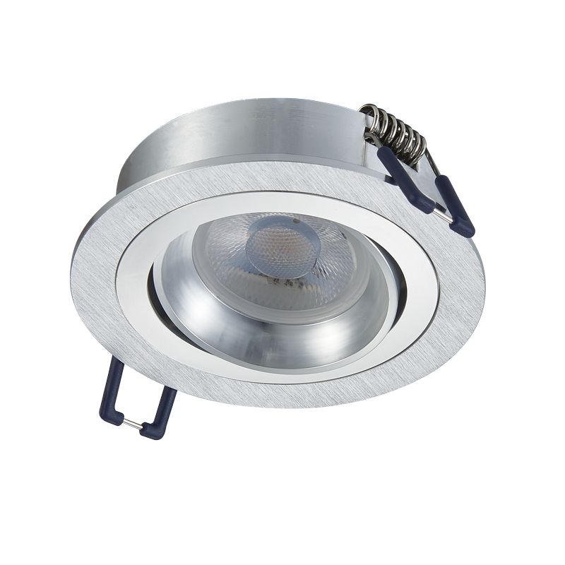 GU10 ARMATUUR METIS KANTELBAAR ZILVER €6.50 incl